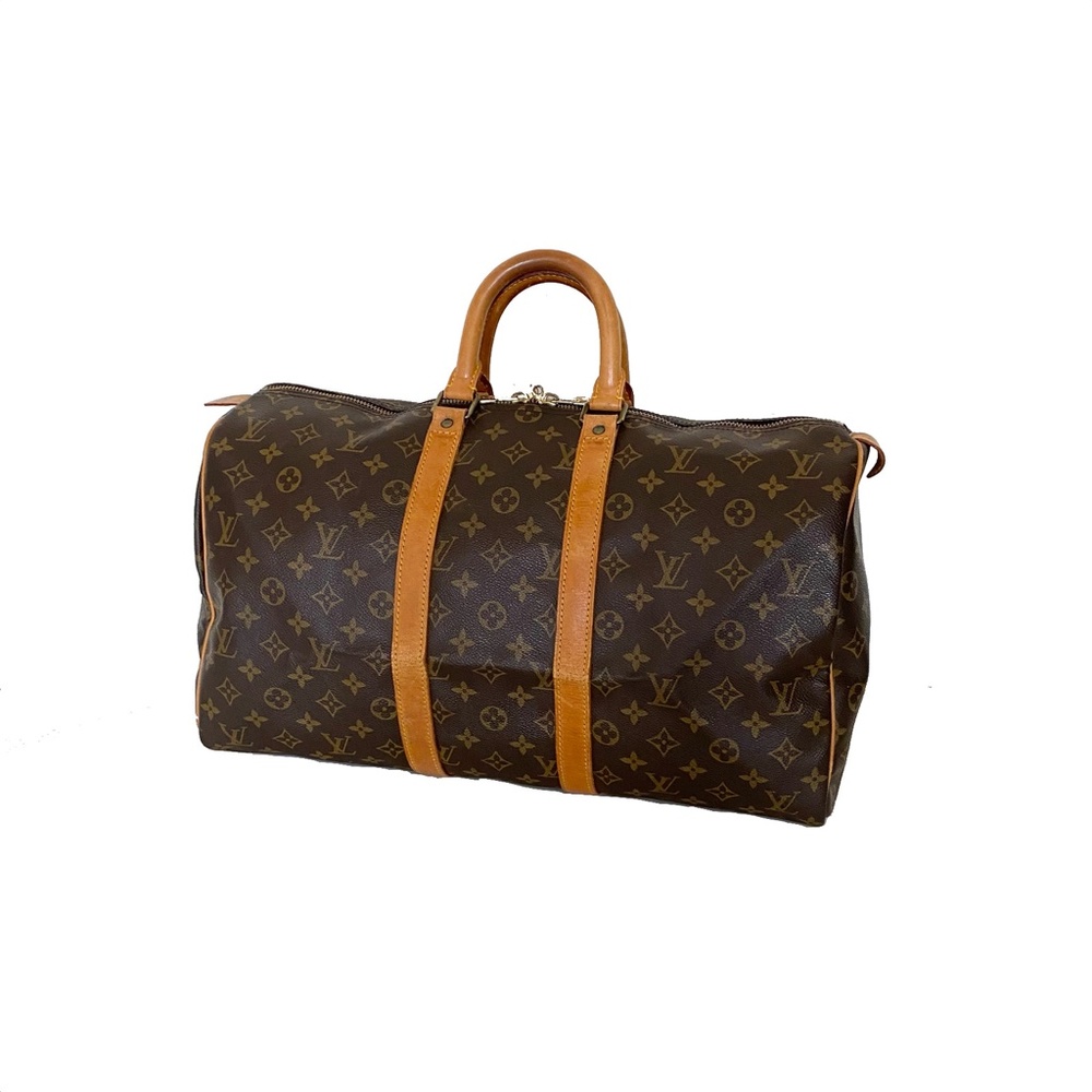 Authentic LOUIS VUITTON Monogram KEEPALL 45